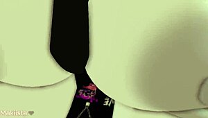 Woman leaves friend at door and enters store to see saleswoman riding big black cock. She touches him and joins for cowgirl fucking.