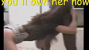 Jennifer Lee craves that black cock from her submissive girlfriend's friend, but will she get it?