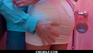 Milf Serves Anissa And Brick In Threesome With Bdsm Blowjob And Riding