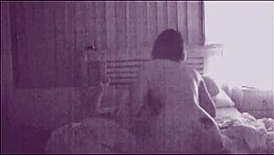 Amateur brunette couple fucks loudly with boyfriend and girlfriend moaning in orgasm