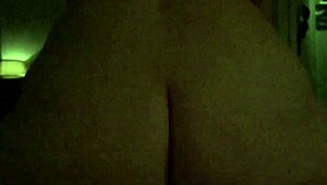 Wife Bouncing on Cock in Reverse Cowgirl with Juicy Wet Pussy in Slow Motion