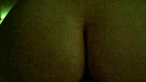 Wife Bouncing on Cock in Reverse Cowgirl with Juicy Wet Pussy in Slow Motion