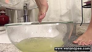 I got myself so worked up using that dildo for solo masturbation until I squirted everywhere all wet and messy