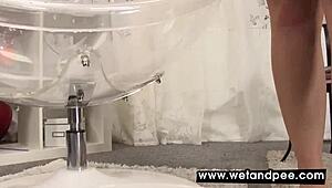 I got myself so worked up using that dildo for solo masturbation until I squirted everywhere all wet and messy