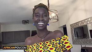 big natural tits ebony model turns bikini try on into hardcore interracial sex with rough domination and deepthroat