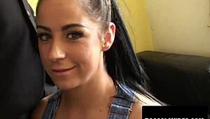 kimmie fox's shy british vibe hides her craving for bound domination, rough cowgirl riding, and deepthroat sucking in stockings