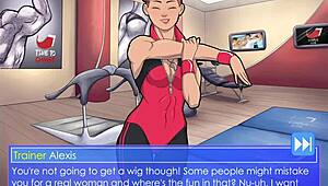 Your New Life Starts With Strapon Femdom Game As Girl Fucks Guy In Crossdressing Sex