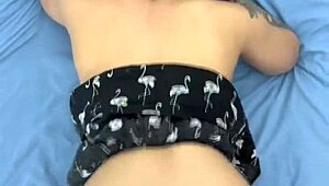 My stepbrother fucks me anal when we come from party, lulitastar in homemade interracial action with big tits brunette babysitter.