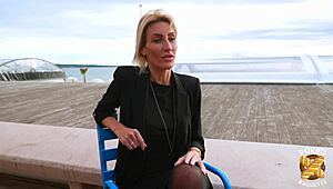 i can't get enough of anouk, that 30-year-old french psychologist with skinny body and big tits, she's such an expert on handling cock in lingerie