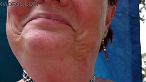 Oh Man This Trashy Kiwi Milf Is Putting On A Blatant Public Pussy Show At The Holiday Park 😈