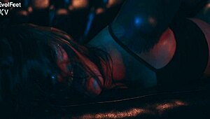 Hé, teljesen csapdába estél ennél a tickling úrnőnél, aki közelről uralkodik a megkötözött testeden femdomban 😈🔒