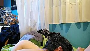 a homemade story where the teacher arrived hard and spread her shaved legs for full entry