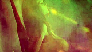 Big boobed brunette Alison Tyler masturbates her nude pussy in tall solo session