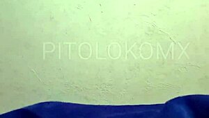 I felt excited oiling up my petite Latina stepsister's juicy ass before riding cowgirl