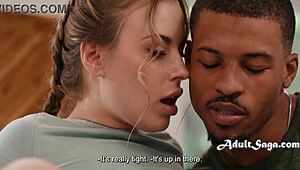 Like, remote control fun turns epic when Anna Claire Clouds rides that big black cock