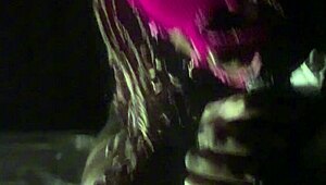 i crave giving blowjobs to big black cocks smeared with banana and oil