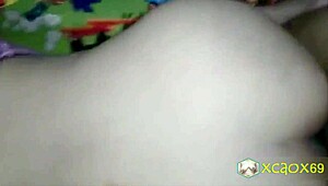 I feel so overwhelmed with passion while fucking my wife doggystyle until she cums hard on the condom.