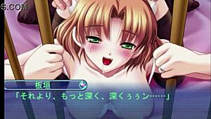 hey, check out this cute blonde cheerleader in itagaki's short clip, part 2 of 3