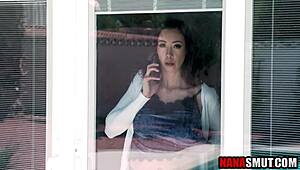 Step Granny Caught Him Perving On Her!