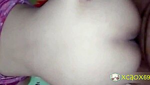 I feel so overwhelmed with passion while fucking my wife doggystyle until she cums hard on the condom.