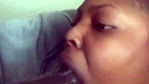 I Feel So Thrilled as This Massive Black Cock Gets Sucked by a Young Mommy