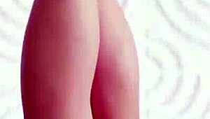 Areana Fox Pinches Labia While Masturbating in Stockings