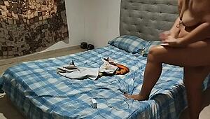 chubby girl masturbates in bathroom with squirting finish