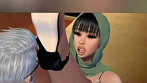 Oh man, that IMVU hijab fuck scene is intense 😈