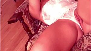 Hey, my silk panties are getting all wet and it feels amazing on my skin