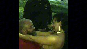 Prostitute Lene Takes Big Cock Interracial In Public Outdoor Orgasm With Creampie From Stranger
