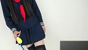 Unexpected Twist In Japanese Balloon Fetish Exploration