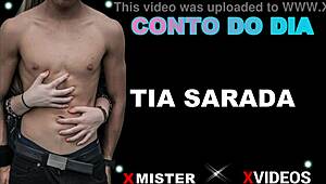 Tia Sarada Shows Off Her Brazilian Amateur Style in an Erotic Display