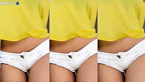 this cute korean girl with big tits dances so sexy, wow 😍