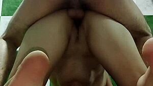 Hey, ever tried a wild Colombian polvo de gallo with this amateur Latina milking it?