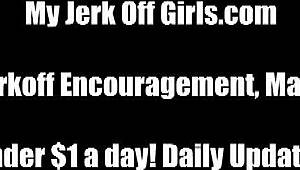 Why don't you stroke that cock nice and slow for my huge DD titties in this JOI session?