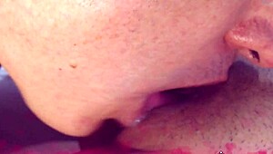 old nerd licks young juicy pussy eagerly