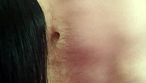 blowjob from mature girlfriend turns into deepthroat session with cum swallowing finale