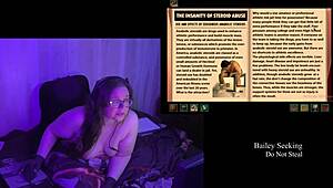 Oh wow, those big natural tits on the brunette bbw during naked play through part 2!