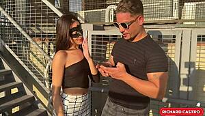 eating friend's pussy on phone with wife?