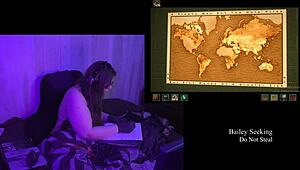 Oh wow, those big natural tits on the brunette bbw during naked play through part 2!