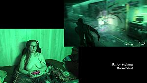 Oh my god, this naked lake house game with the curvy brunette in glasses is wild!