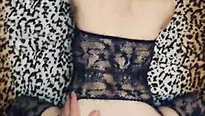 This hardy milf stars in an amateur homemade pov video, showing off her pussy in intimate close-ups.