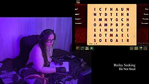 Oh wow, those big natural tits on the brunette bbw during naked play through part 2!