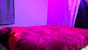 In a captivating story, Japanese Latina Misty Summers delivered her most engaging solo performance in elegant lingerie