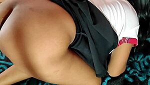 I'm the Desi step dad hardcore fucking my step daughter in full movie action