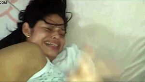 oh wow, this latina teen's virgin ass gets fucked so hard and deep in pov doggystyle! her tight asshole ends up creampied and dripping cum