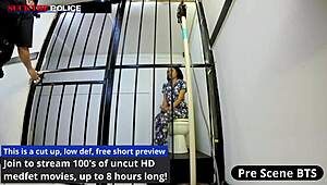 Fucked Over By The Police Once Again As Sandra Chappelle Takes Anal Gaping