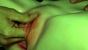he takes control as the master, guiding her through intense vaginal masturbation that builds to passionate orgasms