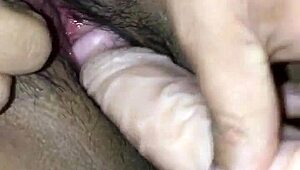 Watching My Hot Bbw Latin Girlfriend Try 2 Big Dildos In Huge Fucking Session