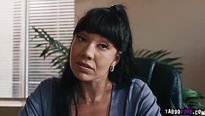 oh my god, can you believe happy newlyweds little puck and isiah maxwell dive into an intimate interracial fuck with big cock deepthroat and doggystyle, but there's some eerie presence around!